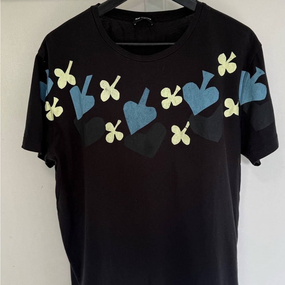 Raf Simons - Graphic Print Crew Neck T-Shirt